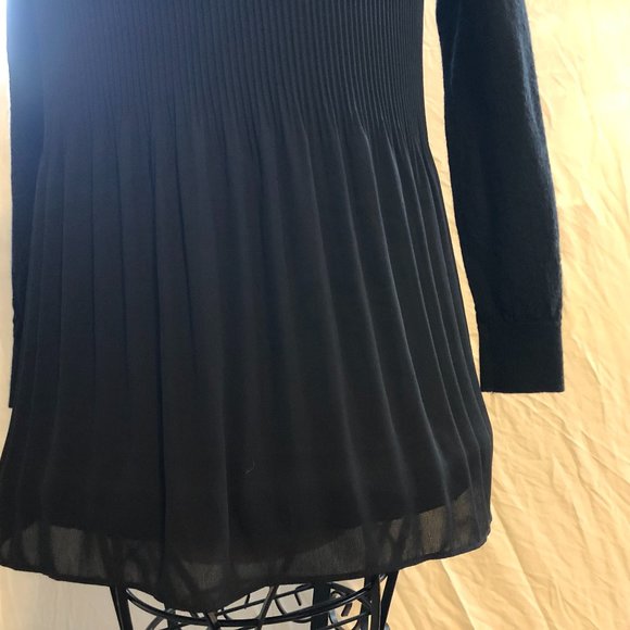 Club Monaco Plaited Rib Dolman Sleeve Sweater-Shirt: Size S - Picture 3 of 11